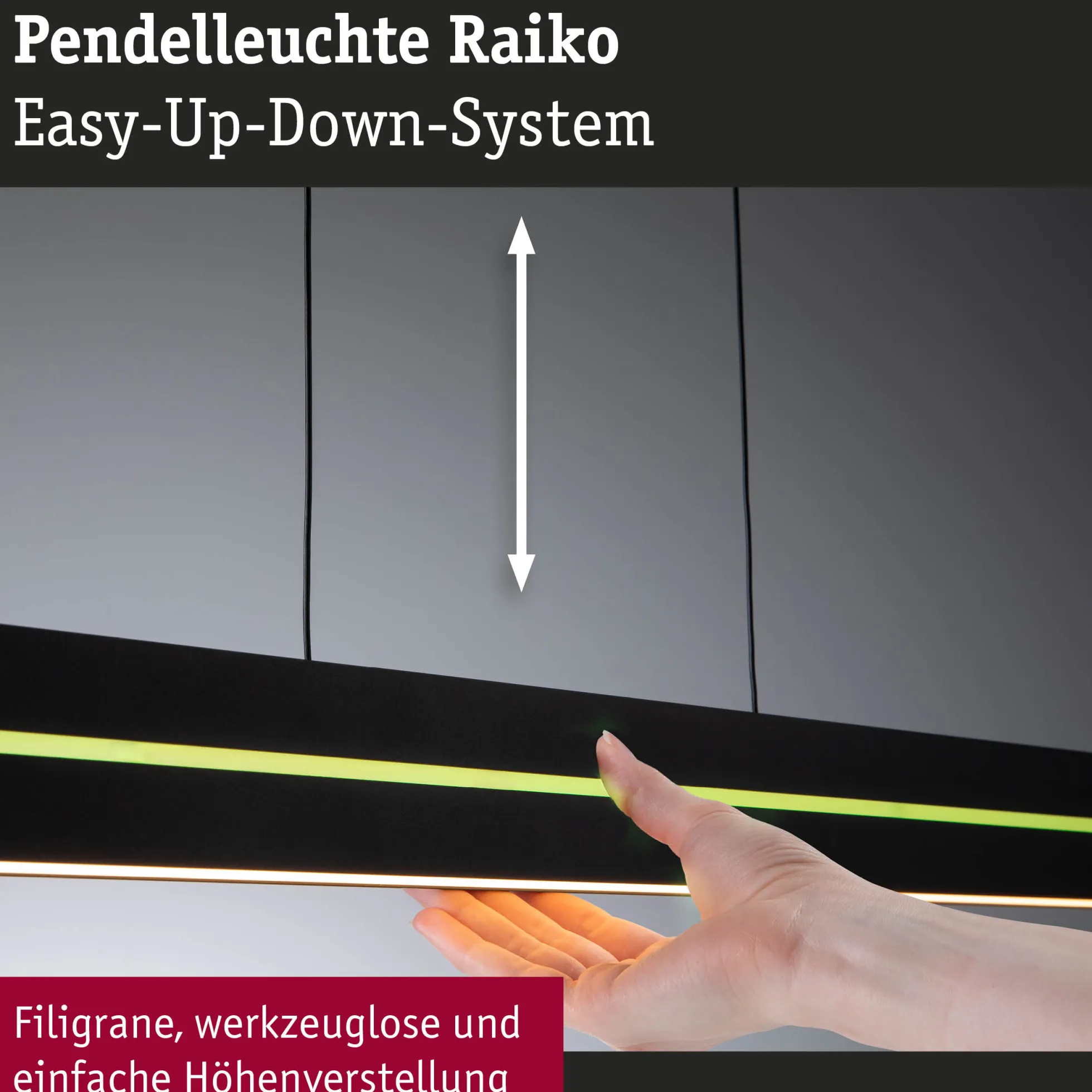 LED Pendelleuchte - Raiko