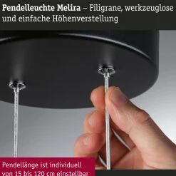LED Pendelleuchte 3-Step-Dim - Melira