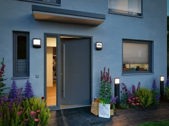 LED Pollerleuchte - Padea Dämmerungsgesteuerter Bewegungsmelder (IR) seewasserresistent