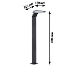 LED Pollerleuchte - Zenera seewasserresistent