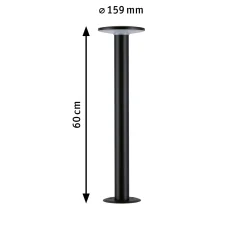 LED Pollerleuchte Smart Home Zigbee 3.0 - Plate insektenfreundlich