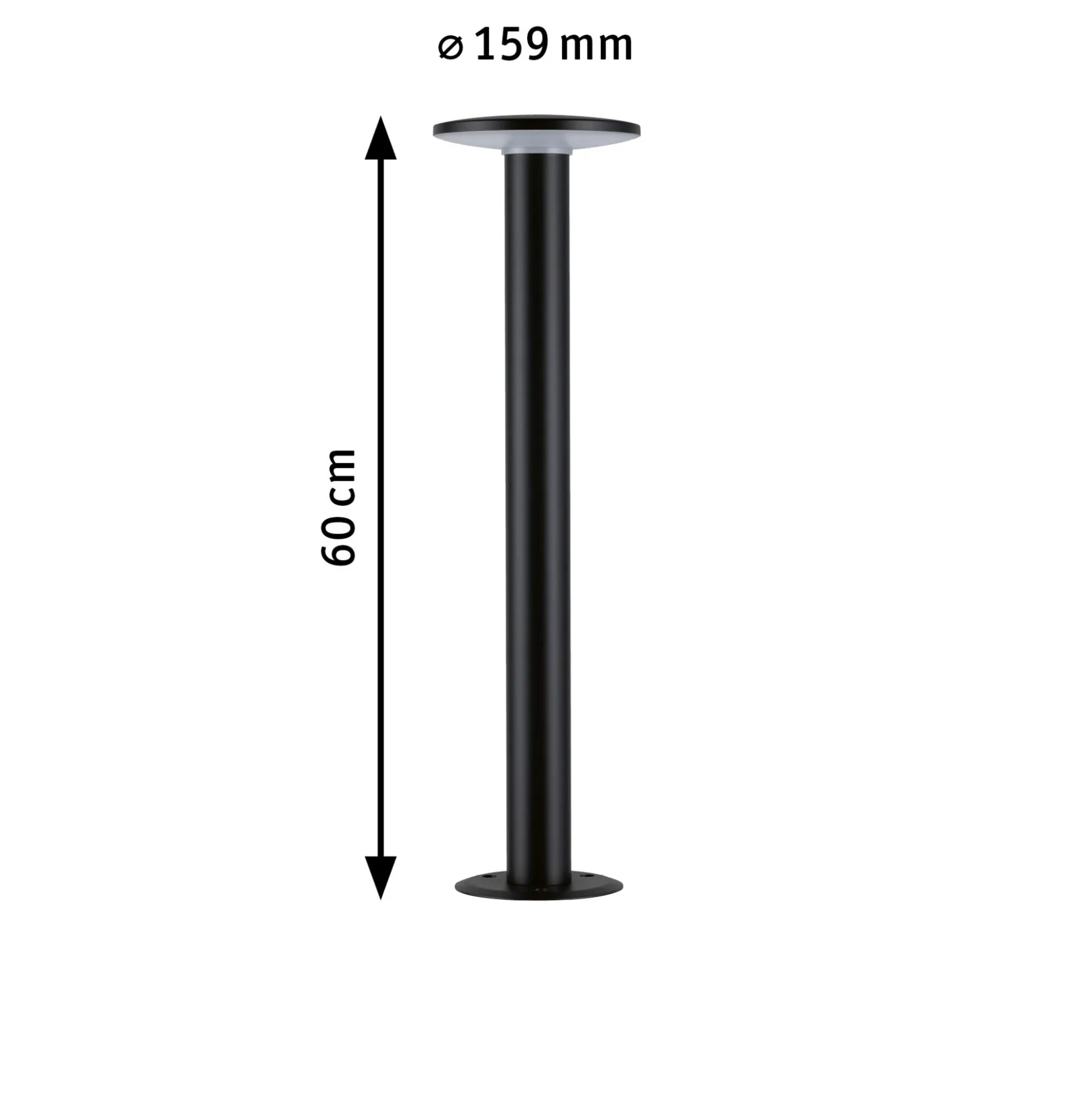 LED Pollerleuchte Smart Home Zigbee 3.0 - Plate insektenfreundlich