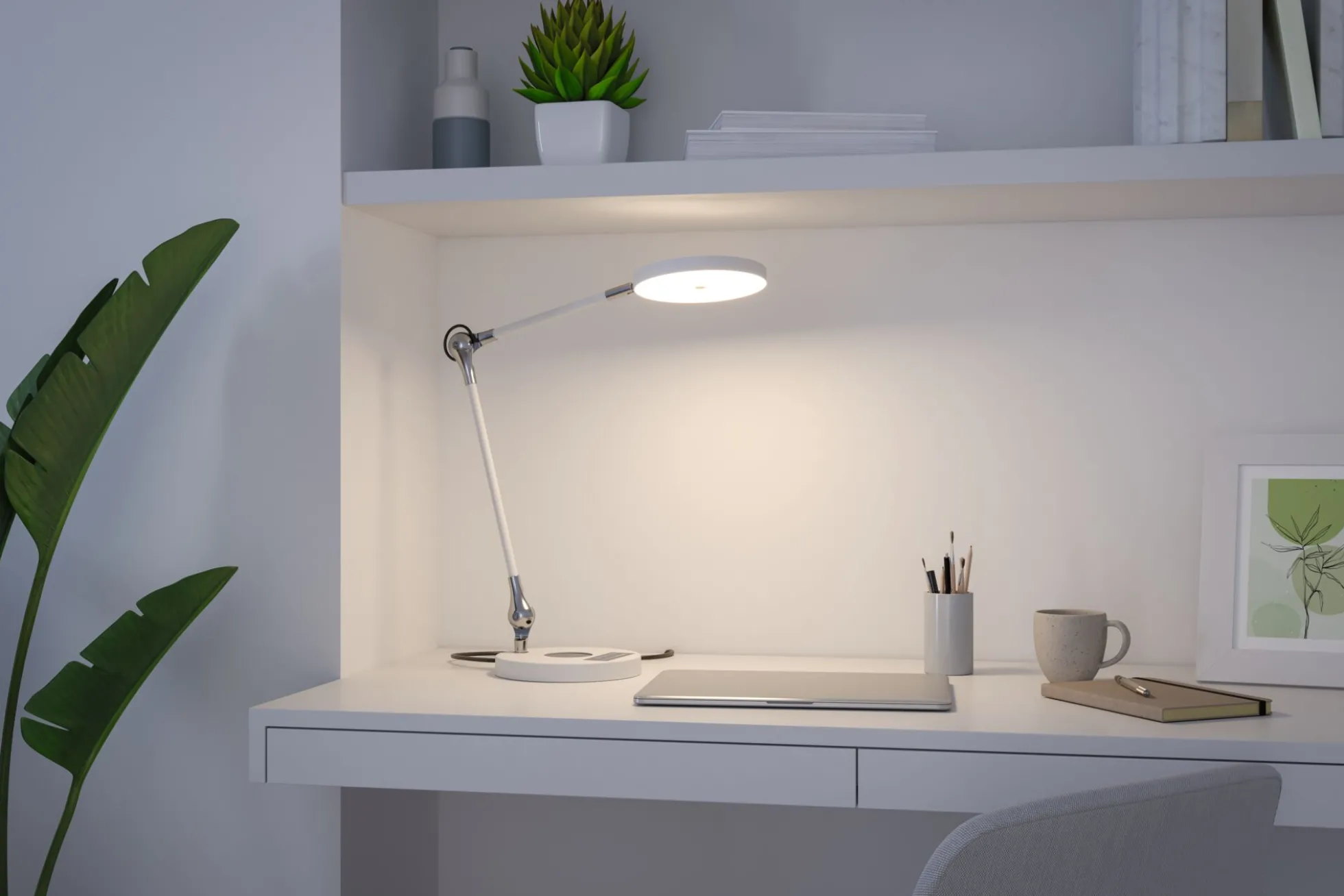 LED Schreibtischleuchte - Numis QI