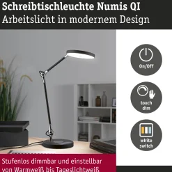 LED Schreibtischleuchte - Numis QI
