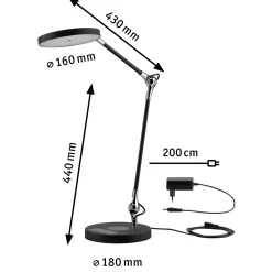 LED Schreibtischleuchte - Numis QI