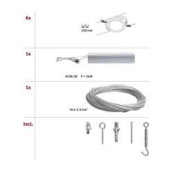 LED Seilsystem - RoundMac Basisset