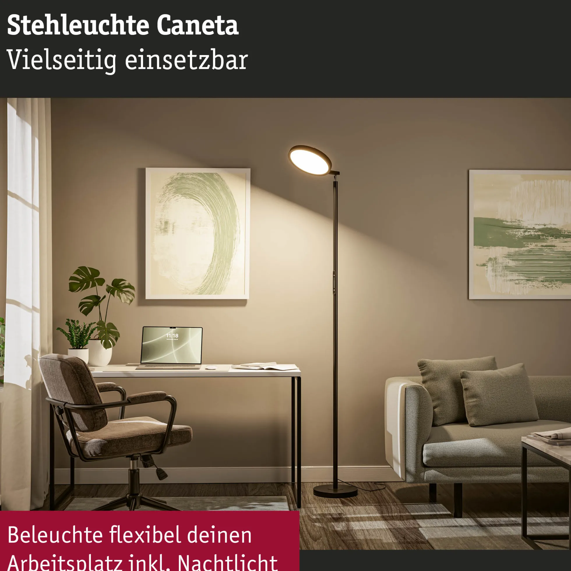LED Stehleuchte - Caneta