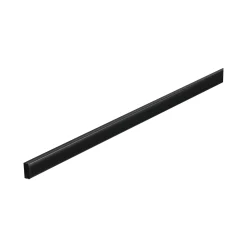 LED Strip Profil - Base Schwarzer Diffusor 1m