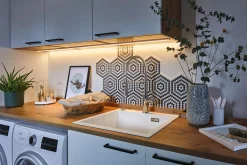 LED Strip Profil - Base Weißer Diffusor 1m