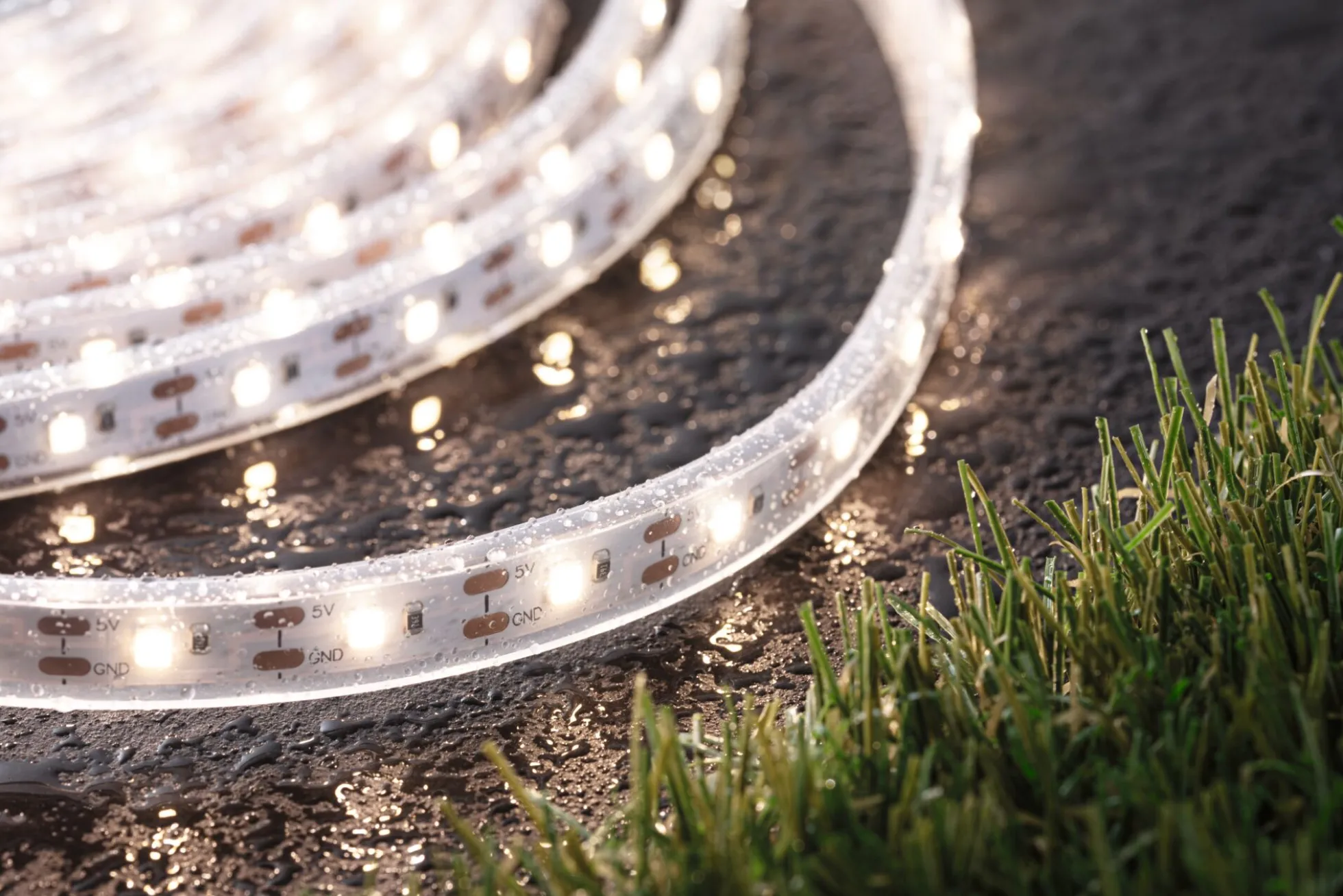 LED Stripe Solar - inkl. Fernbedienung