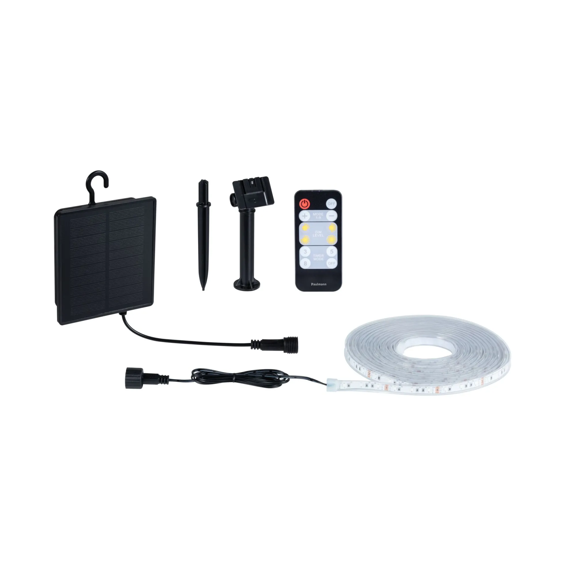 LED Stripe Solar - inkl. Fernbedienung