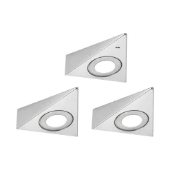 LED Unterschrankleuchte - Trias Näherungsensor 3er-Set