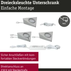 LED Unterschrankleuchte - Dreieck