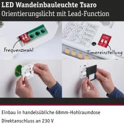 LED Wandeinbauleuchte - Tsaro