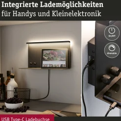 LED Wandleuchte - Jarina USB C