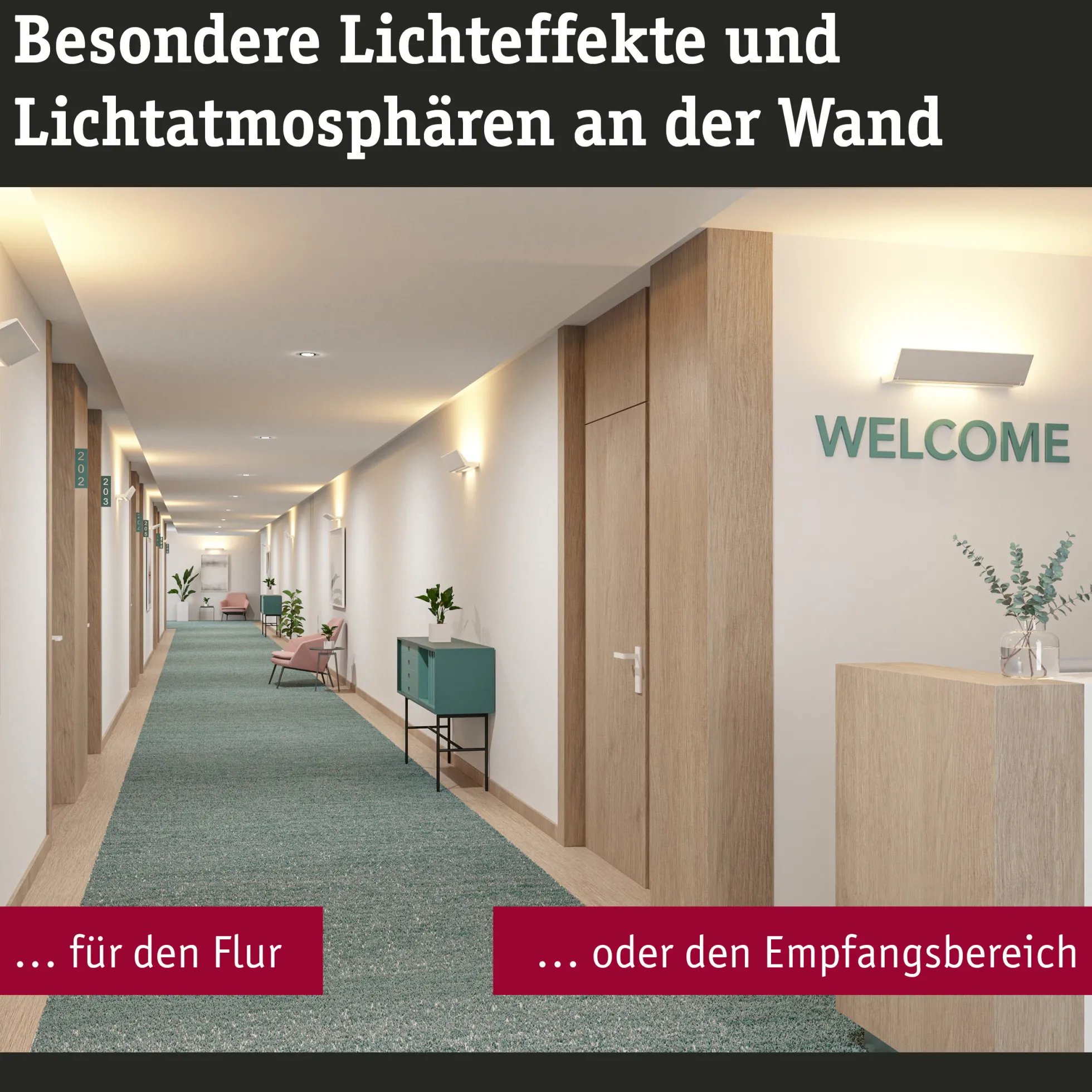 LED Wandleuchte 3-Step-Dim - Ranva