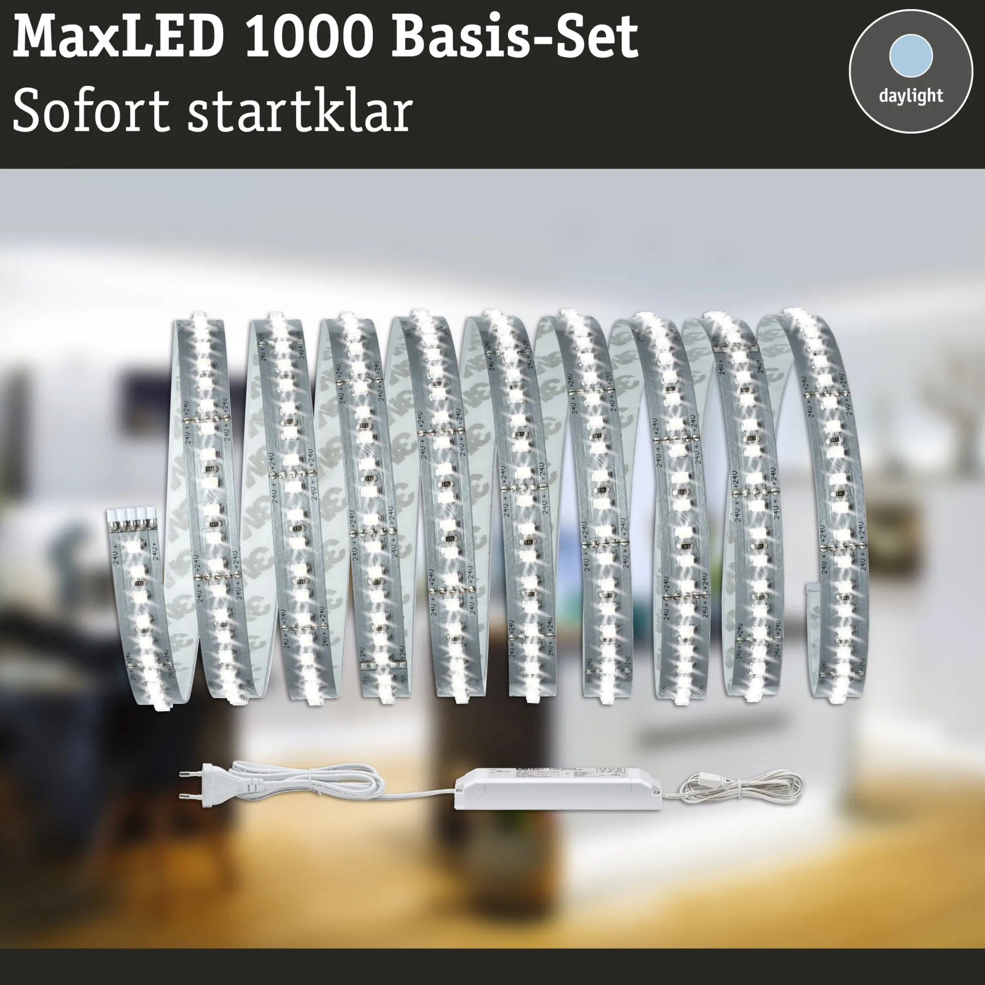 MaxLED 1000 LED Strip - Basisset 3m Tageslichtweiß