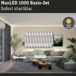 MaxLED 1000 LED Strip - Basisset 3m Warmweiß