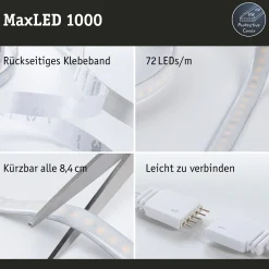 MaxLED 1000 LED Strip - Basisset 3m RGBW