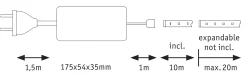 MaxLED 500 LED Strip - Basisset 10m Warmweiß