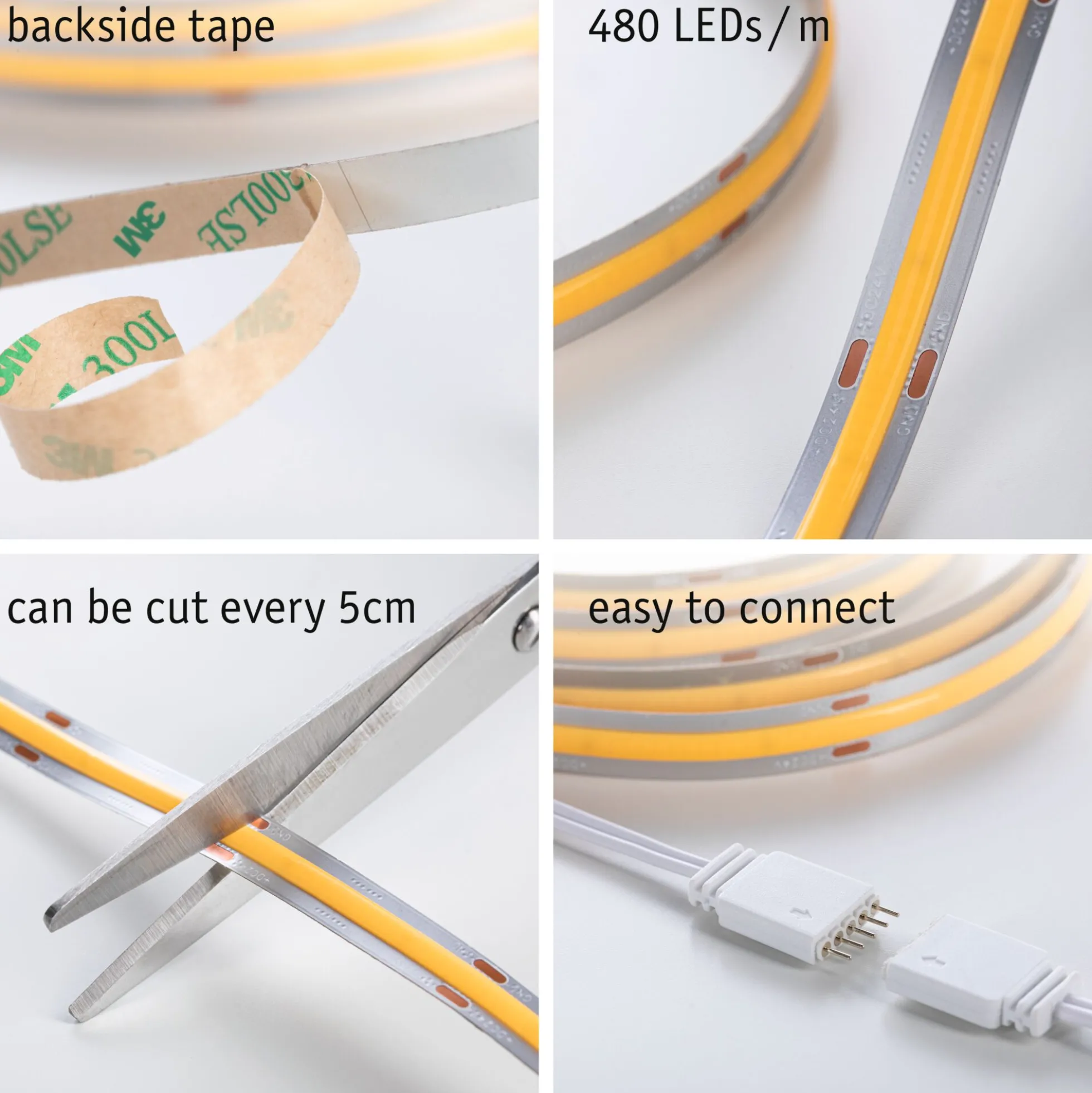 MaxLED 500 LED Strip - Basisset 1,5m 2700K