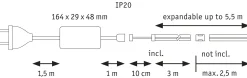 MaxLED 1000 LED Strip - Basisset 3m Warmweiß