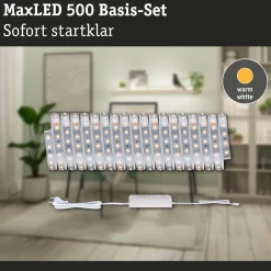 MaxLED 500 LED Strip - Basisset 10m Warmweiß