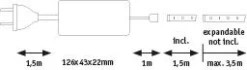 MaxLED 500 LED Strip - Basisset 1,5m Tageslichtweiß