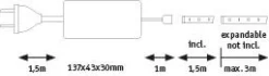 MaxLED 1000 LED Strip - Basisset 1,5m Tageslichtweiß