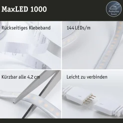 MaxLED 1000 LED Strip - Basisset 3m Tageslichtweiß