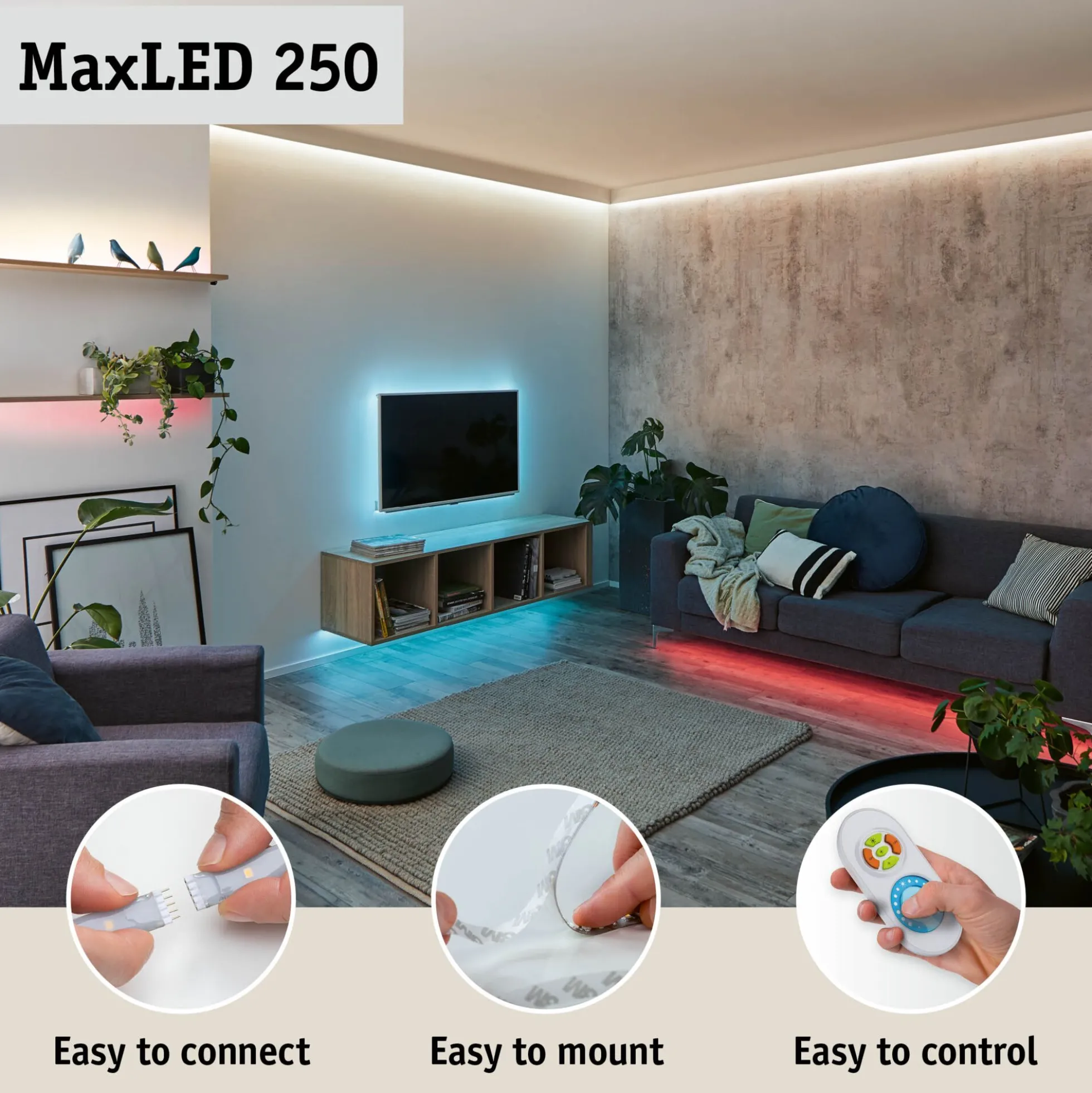 MaxLED 250 LED Strip - Basisset 3m 2700K