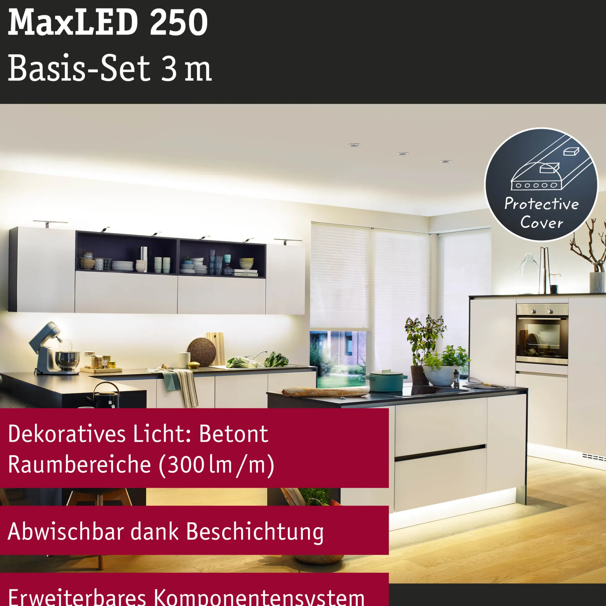 MaxLED 250 LED Strip - Basisset 3m 2700K