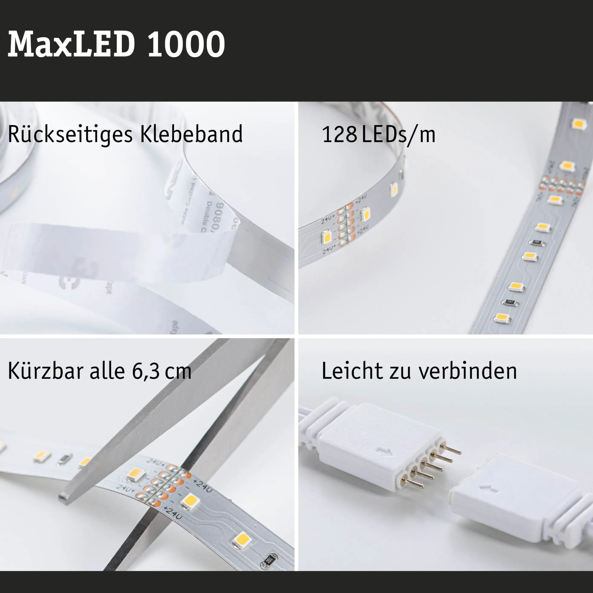 MaxLED 1000 LED Strip - Basisset 1,5m