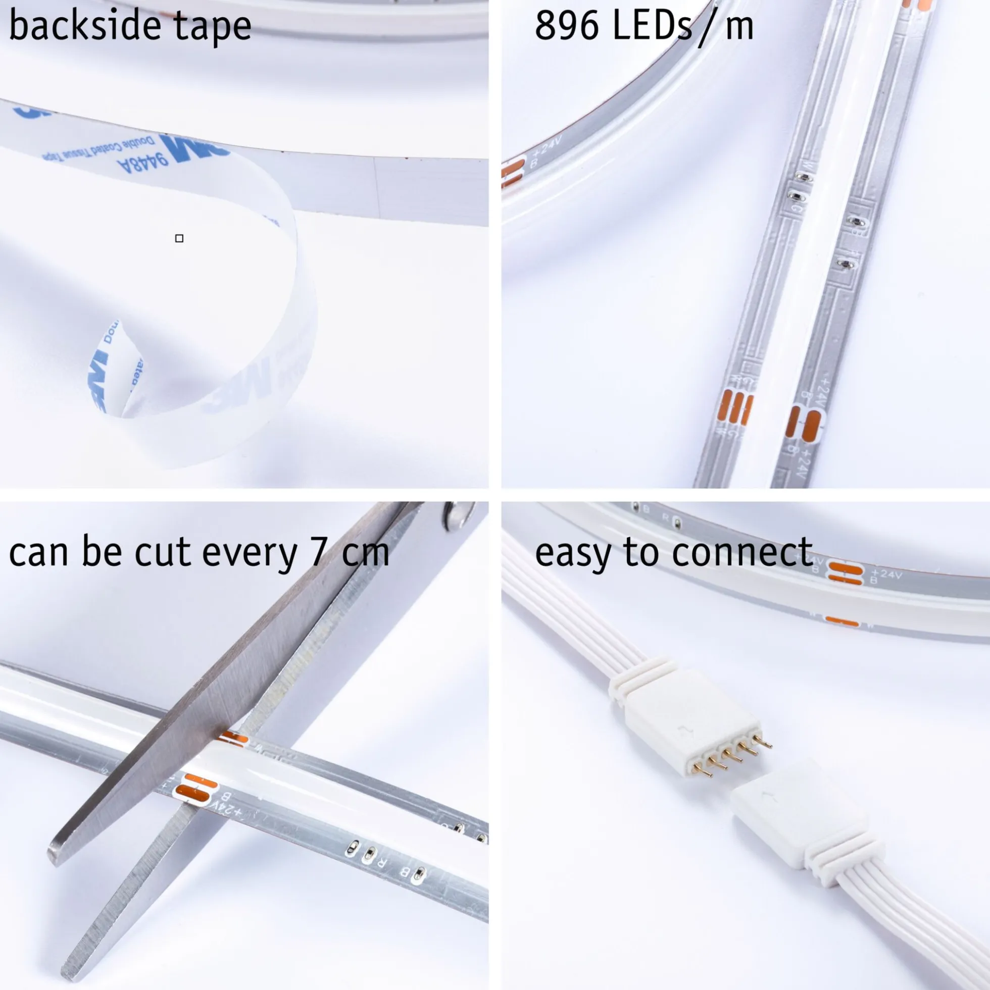 MaxLED 1000 LED Strip - Basisset 3m RGBW