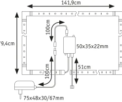 MaxLED 250 LED Strip - Basisset 4,3m RGBW+