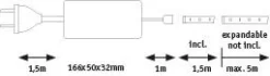 MaxLED 1000 LED Strip - Basisset 1,5m Warmweiß