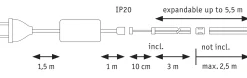 MaxLED 1000 LED Strip - Basisset 3m Tageslichtweiß