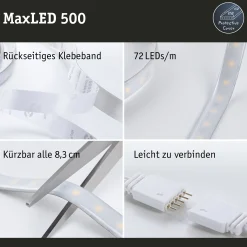 MaxLED 500 LED Strip - Einzelstrip 1m RGBW