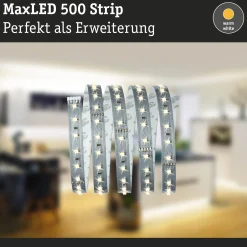MaxLED 500 LED Strip - Einzelstrip 1m Warmweiß