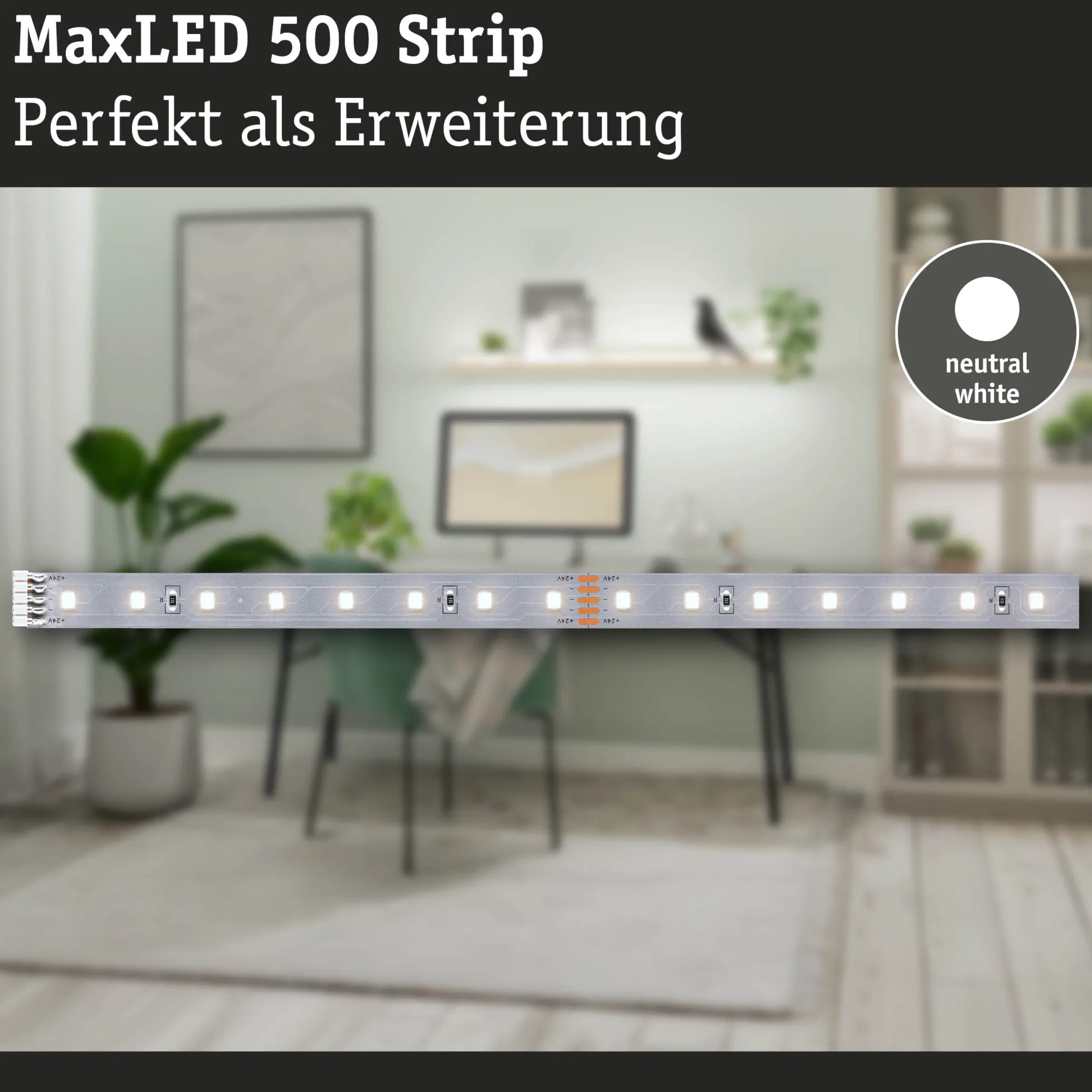 MaxLED 500 LED Strip - Einzelstrip 1m Neutralweiß