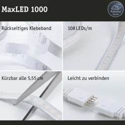 MaxLED 1000 LED Strip - Erweiterung 2,5m Tunable White