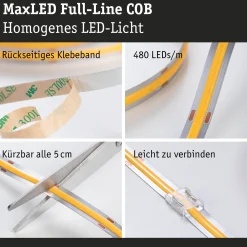 MaxLED 500 LED Strip - Erweiterung 2,5m 2700K