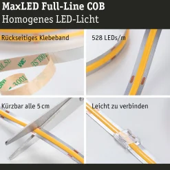 MaxLED 500 LED Strip - Erweiterung 2,5m 2700K