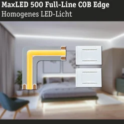 MaxLED 500 LED Strip - Erweiterung COB Ecke 90° Tageslichtweiß
