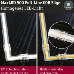 MaxLED 500 LED Strip - Erweiterung COB Ecke 90° Tageslichtweiß