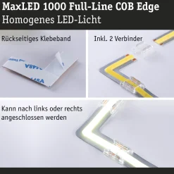MaxLED 1000 LED Strip - 0,03m Warmweiß
