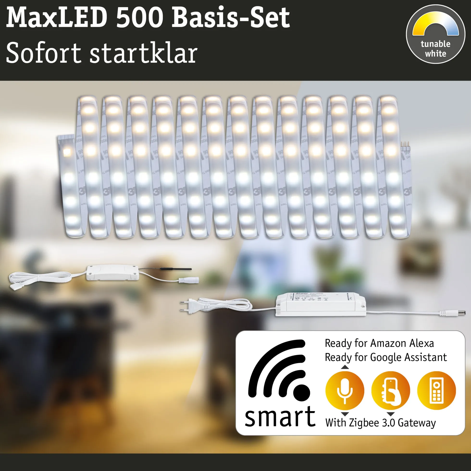 MaxLED 500 LED Strip Smart Home Zigbee 3.0 - Basisset 5m