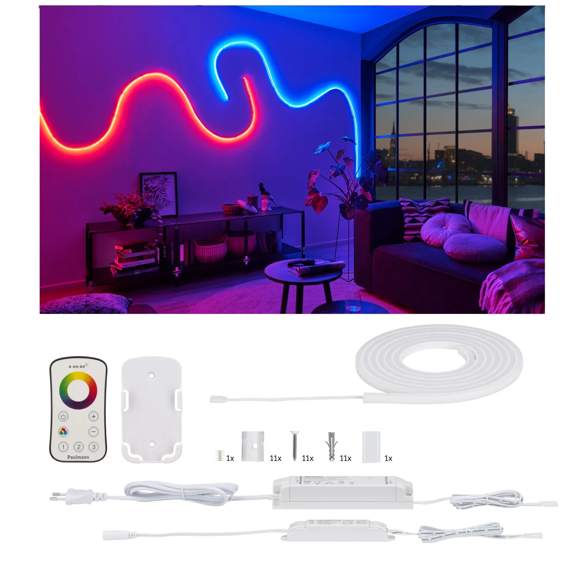 MaxLED Flow LED Strip - Basisset RGB