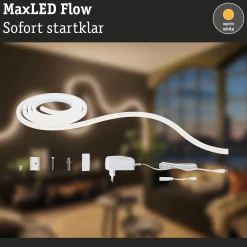 MaxLED Flow LED Strip - Basisset Warmweiß