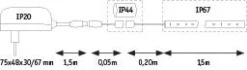 MaxLED Flow LED Strip - Basisset Warmweiß